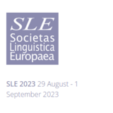 56th Annual Meeting of the Societas Linguistica Europaea 29 August – 1 September 2023