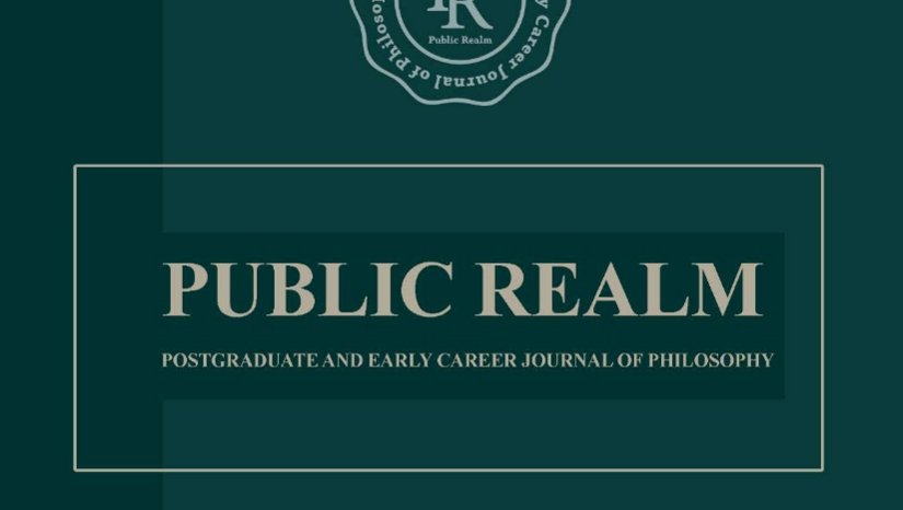 Εκδόθηκε το 1ο τεύχος του περιοδικού Public Realm ~ Postgraduate and Early Career Journal of Philosophy, του Εργαστηρίου Πολιτικής Φιλοσοφίας 